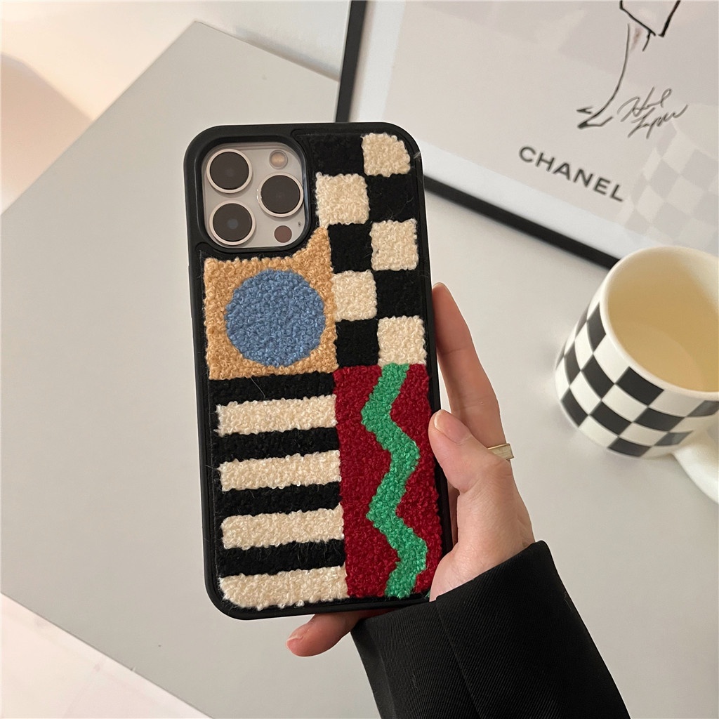 เคสโทรศัพท์มือถือ TPU แบบนิ่ม ปักลายการ์ตูน สําหรับ iphone 14 Pro Max 13 Pro Max 12 Pro Max
