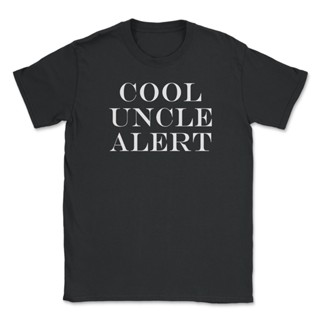 [COD]เสื้อยืด พิมพ์ลาย Uncle Alert Funny Saying Best Uncle Joke สําหรับผู้ชาย และผู้หญิงS-5XL