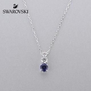 Swarovski Swarovski [ใหม่] สร้อยคอโซ่ ประดับพลอยเทียม ไหปลาร้า ของขวัญวันเกิด x413