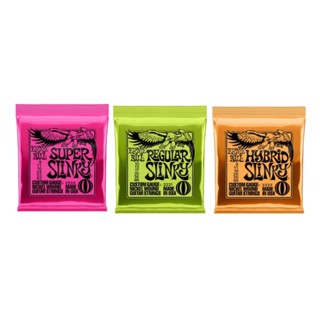 [ของแท้ 100%] สายกีต้าร์ไฟฟ้า Ernie ball เบอร์ 9-46 ซองส้ม เบอร์ 9-42/ซองชมพู เบอร์ 10-46 /ซองเขียว