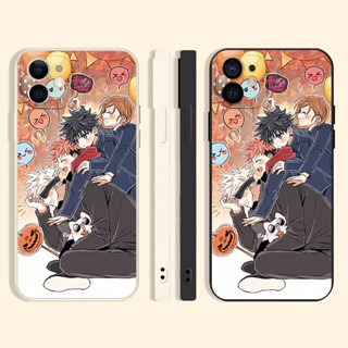 Jujutsu Kaisen เคสไอโฟน 8พลัส เคส 13 promax cover iPhone 7 8 Plus Se2020 X Xr Xs Max Gojo Satoru 11 12 14 promax case