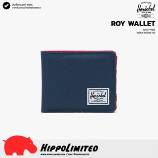 กระเป๋าสตางค์ ⌇ Herschel ⌇ รุ่น Roy ⌇ สี Navy/Red ⌇ สินค้าของแท้ 100% จากตัวแทนจำหน่ายโดยตรง