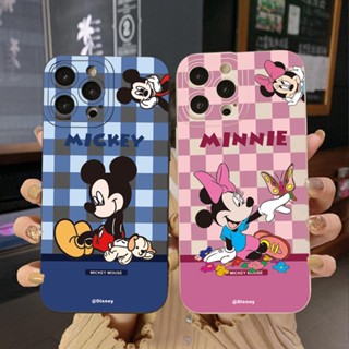 เคสโทรศัพท์มือถือ ขอบสี่เหลี่ยม ป้องกันเต็มเครื่อง ลายหนูน่ารัก สําหรับ Infinix Hot 12i 10S 11 10 Play 11S 10i Smart 6 HD X6511 X657B X6512 Note 12 G96