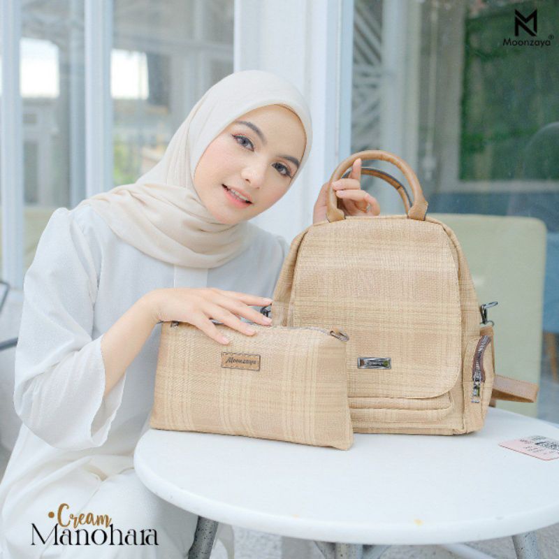 Manohara Backpack/Sling Bag 2 in 1 ORI Moonzaya