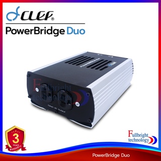 Clef Audio PowerBridge Duo ปลั๊กรางกรองไฟกันไฟกระชาก 2 ช่องเสียบ รับประกันศูนย์ 3 ปี