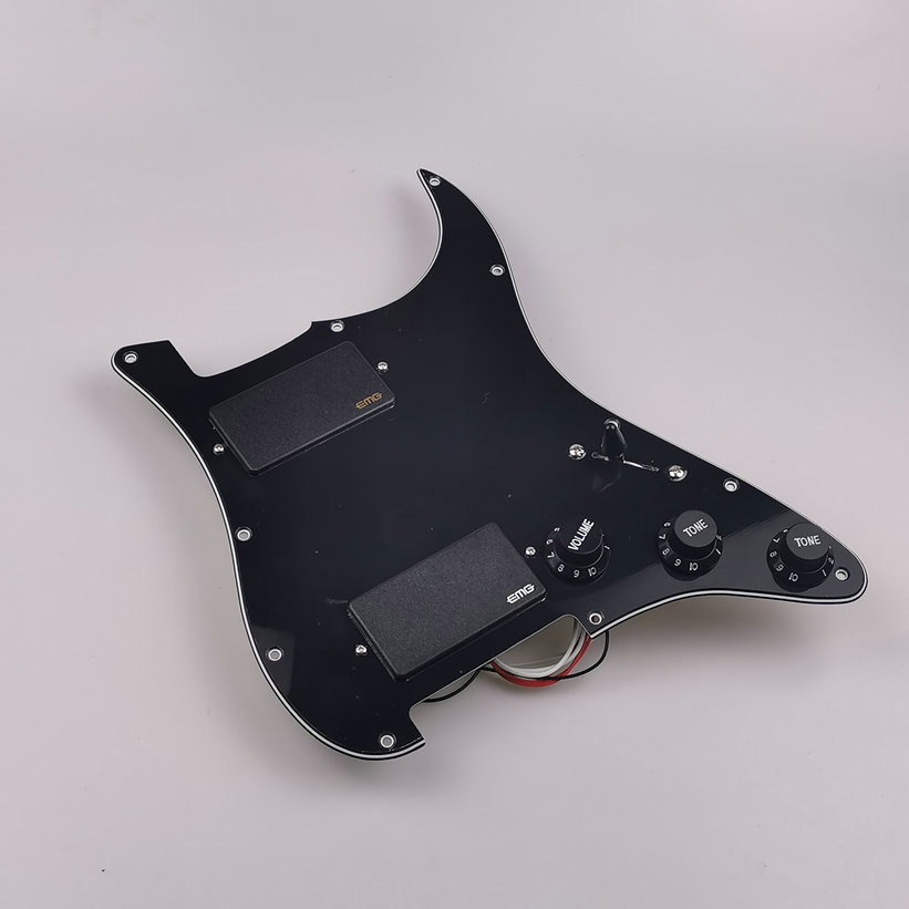 Dd-(Stock)Prewired Pickguard Guitar Pickups HH Humbucker Pickups โหลด Pickguard Active Pickups ชุดสํ