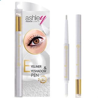 (แท้) Ashley Premium Cosmetic Eyeliner &amp; Eyeshadow Pen 0.25g แอชลี่ย์ อายไลเนอร์ อายแชโดว์