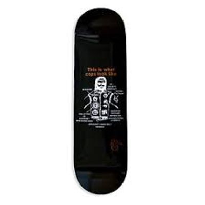 แผ่นสเก็ตบอร์ด DRIVEN THIS IS WHAT A COP Deck 8.5"