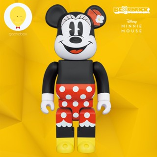 gachabox Bearbrick Minnie Mouse 2022 1000% - แบร์บริค ของแท้ Be@rbrick Medicom Toy ฟิกเกอร์