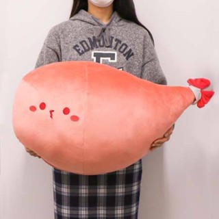 ตุ๊กตา-หมอนอิงน่องไก่รสฮอตแอนด์สไปซี่ [Toreba Exclusive] Excited Super Big Fried Chicken Plushy -Hot &amp; Spicy-