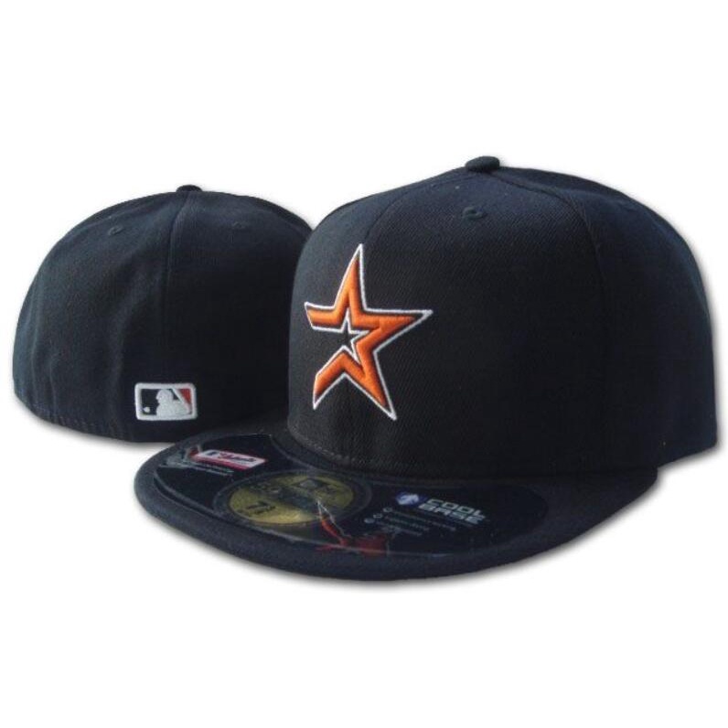 หมวก snapback MLB Atlanta Braves และ Houston Astros สำหรับทุกเพศ