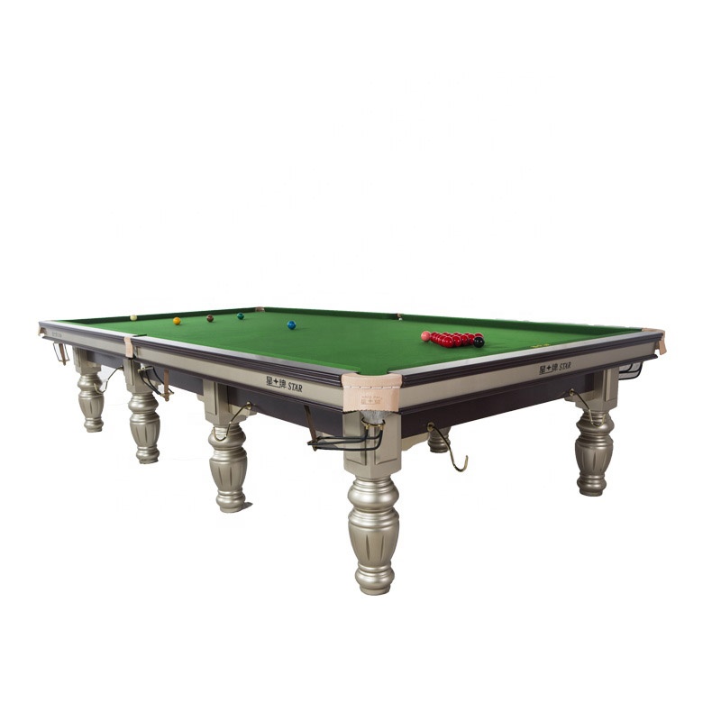 Star (Xingpai) โต๊ะสนุกเกอร์สตาร์ สีเงิน รุ่น 106-12S ขนาด 12 ฟุต Snooker Table Silver 106-12S size 12ft