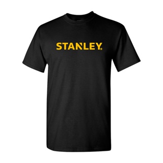 เสื้อผ้าผชLsmtx1 เสื้อยืดผ้าฝ้าย ลาย Stanley พลัสไซซ์ สีดํา สําหรับผู้ชายS-5XL