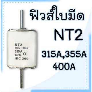 ฟิวส์ใบมีด NT2 (315A,355A,400A)