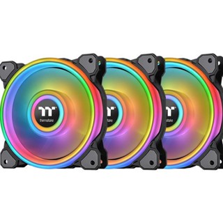 Thermaltake Riing Quad 12 RGB Radiator Fan TT Premium Edition 3 Pack