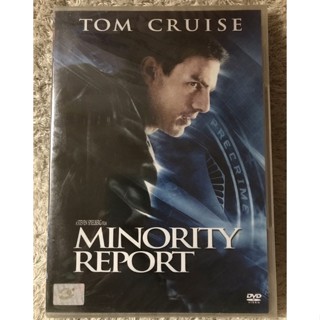 DVD Minority Report ดีวีดี  ไมนอริตี้รีพอร์ต หน่วยสกัดอาชญากรรมล่าอนาคต(ทอมครูซ) (แนวแอคชั่นไซไฟ+สืบสวน)