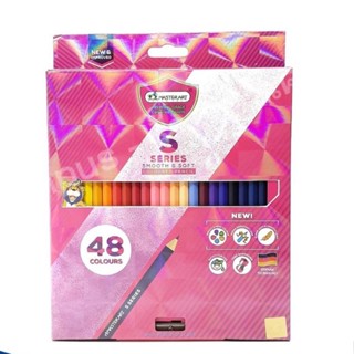 สีไม้ ดินสอสีไม้ มาสเตอร์อาร์ต MASTER ART S Series 48 สี 1 หัว