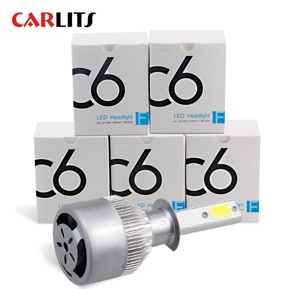 C6 Wholesale 880 881 H7 LED H4 Car Fog Lights Bulb H27 HB4 HB3 9012 9006 H3 H1 H11 H8 H9 H13 Led lig