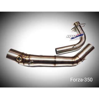 คอท่อForza-350 คอท่อสแตนเลสแท้ใส่ปลายแต่ง 2นิ้ว/51มิล