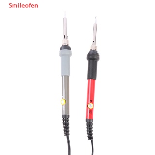 [Smileofen] ใหม่ หัวแร้งไฟฟ้า 60W 220V ปลั๊ก EU ปรับอุณหภูมิได้ สําหรับซ่อมแซม