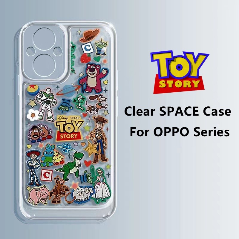 เคส OPPO Reno 8T 6Z 5G เคส OPPO A78 A98 5G Reno8 Reno 6 5 Reno7 Pro 5G โทรศัพท์มือถือแบบใส {Toy Stor