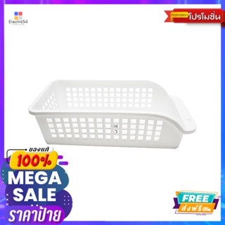 CSPตะแกรงโครอลขาว15X30X9ซม1256CSP CORAL BASKET WHITE 15X30X9 CM 1256