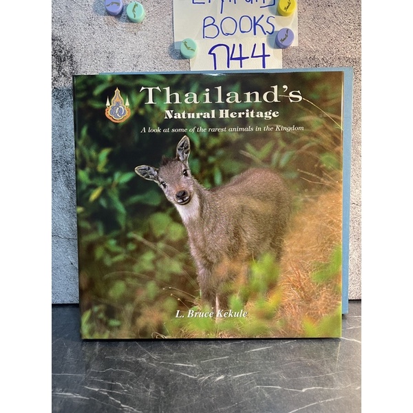 หนังสือ (มือสอง) ENG Thailand's natural heritage a look at some of the rarest animals in the kingdom