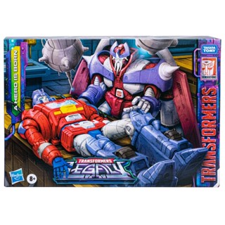 Hasbro Transformers Generations Legacy A Hero is Born Alpha Trion and Orion Pax