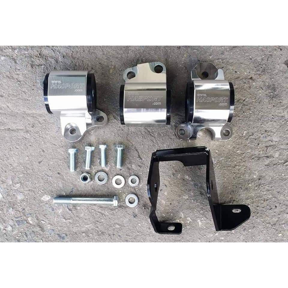 แท่นเครื่อง HASSPORT ยูริเทน ตรงรุ่น HONDA CIVIC EK 96-00 สำหรับ เครื่อง B-D เกียร์ MT 2รู