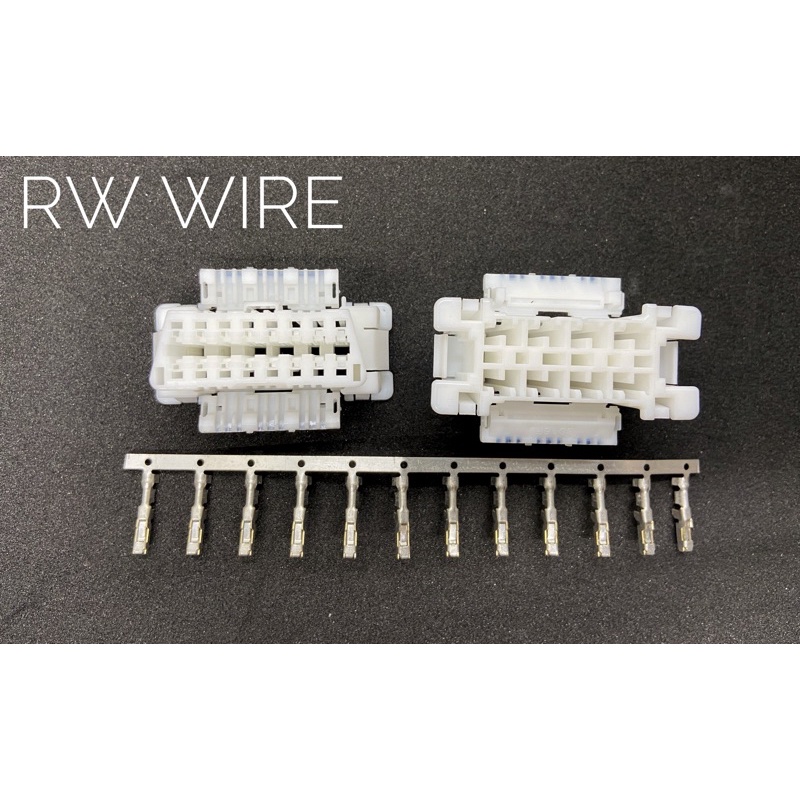P-95ปลั๊ก OBD 16PIN สีขาว TE แท้มาตฐานปลั๊กรถยนต์