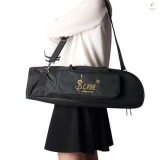 [On Sale] 600D Water-resistant Trumpet Gig Bag Oxford Cloth Adjustable Single Shoulder Strap Pocket 5mm Cotton Padded