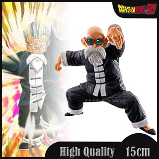 ใหม่ ฟิกเกอร์ PVC ดราก้อนบอล Z Master Roshi Kame Sennin สามหัว แบบเปลี่ยน Ichiban Kuji Jackie Chun 15 ซม.