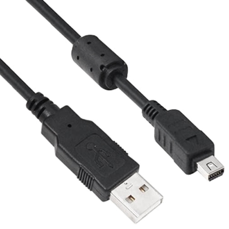 【CH*】สายชาร์จ Usb 12pin แบบเปลี่ยน สําหรับ Olympus CB-USB5 CB-USB6