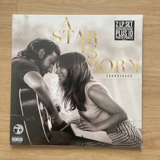 แผ่นเสียง Lady Gaga, Bradley Cooper – A Star Is Born Soundtrack 2lp+10 photo print แผ่นเสียงมือหนึ่ง ซีล