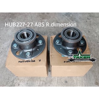 ลูกปืนล้อหลัง NTN รหัส HUB227-27 แท้สำหรับ Honda Civic Dimension  ฮอนด้าซีวิคไดเมนชั่น