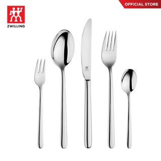 ZWILLING ชุดช้อนส้อมมีดสแตนเลส  รุ่น Newcastle 30 ชิ้น สีเงิน N07167330