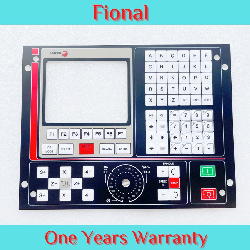 BH ใหม่สําหรับ FAGOR CNC 8025T 8025TLI เมมเบรนคีย์บอร์ด CNC 8025T เมมเบรน Keybad