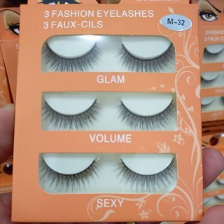 3D EYELASH # M-32 ขนตาแบบธรรมชาติ