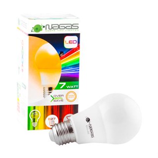 หลอด LED NAGAS ECO BULB 7 วัตต์ E27 WARMWHITE