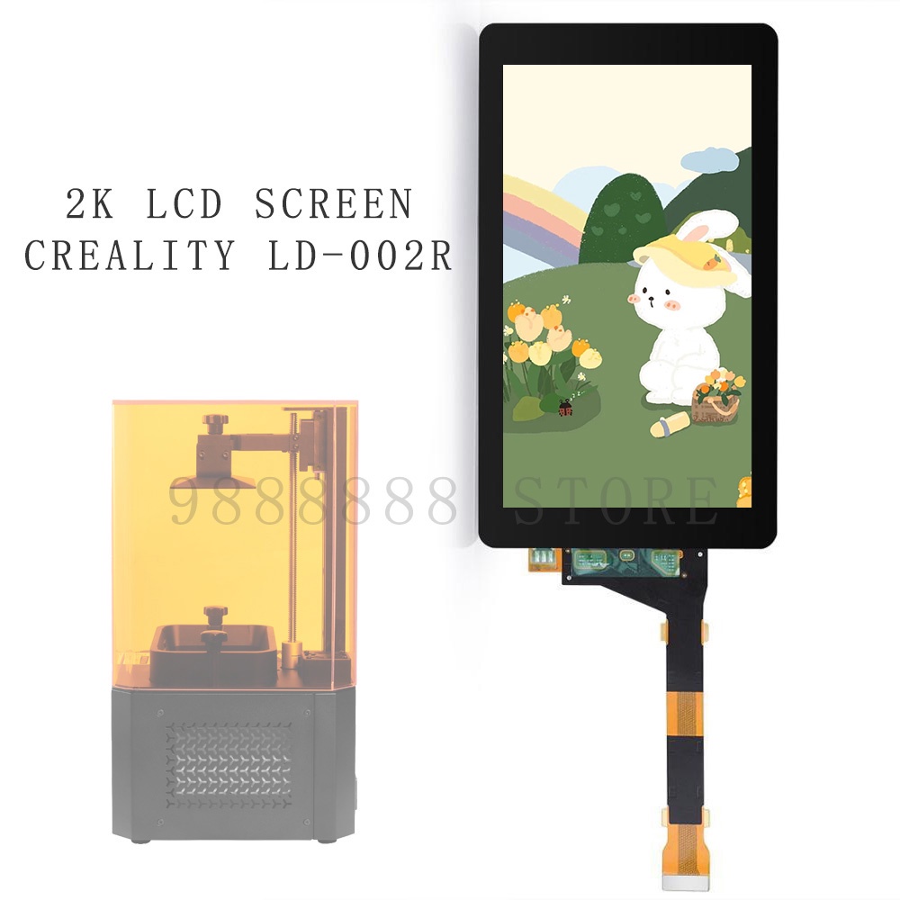 5.5inch LCD Screen 2K For CREALITY LD-002R LD002R LS055R1SX04 3D Printer Display Screen Module 2560*