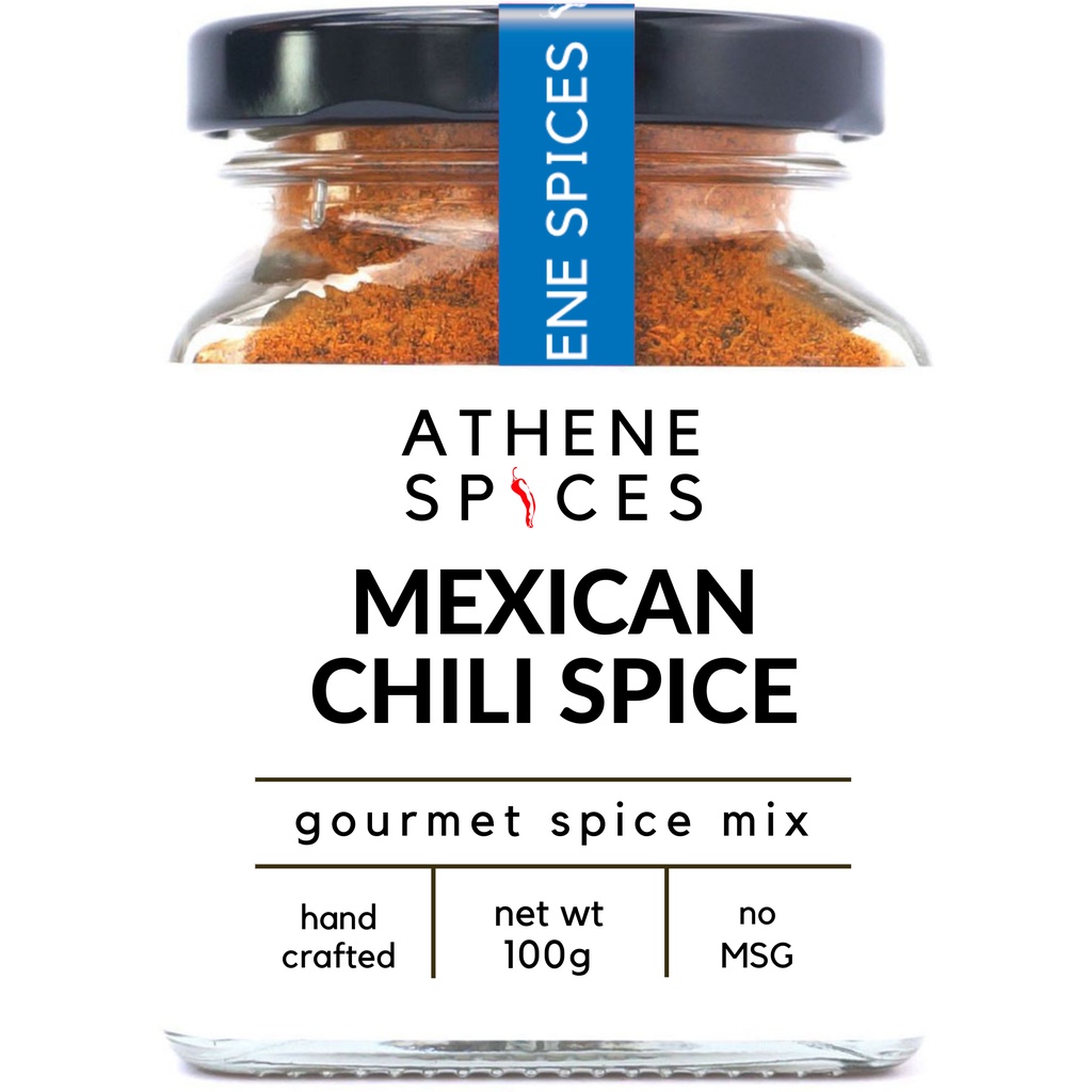 Mexican Chili Spice Gourmet Seasoning  Herbs & Spices  มังสวิรัติ  No-MSG  Tex-Mex Taco Fajita Enchi