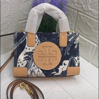 TORY BURCH ELLA PRINTED MINI TOTE