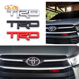GTIOATO โลโก้ TRD โลโก้ติดรถยนต์ สติ๊กเกอร์โลโก้รถ โลโก้รถ Logo โลโก้ สติ๊กเกอร์โลโก้รถ โลโก้ติดรถยนต์สําหรับ สติ๊กเกอร์โลหะ ของแต่งรถยนต์ ตกแต่งรถยนต์ สำหรับ Toyota