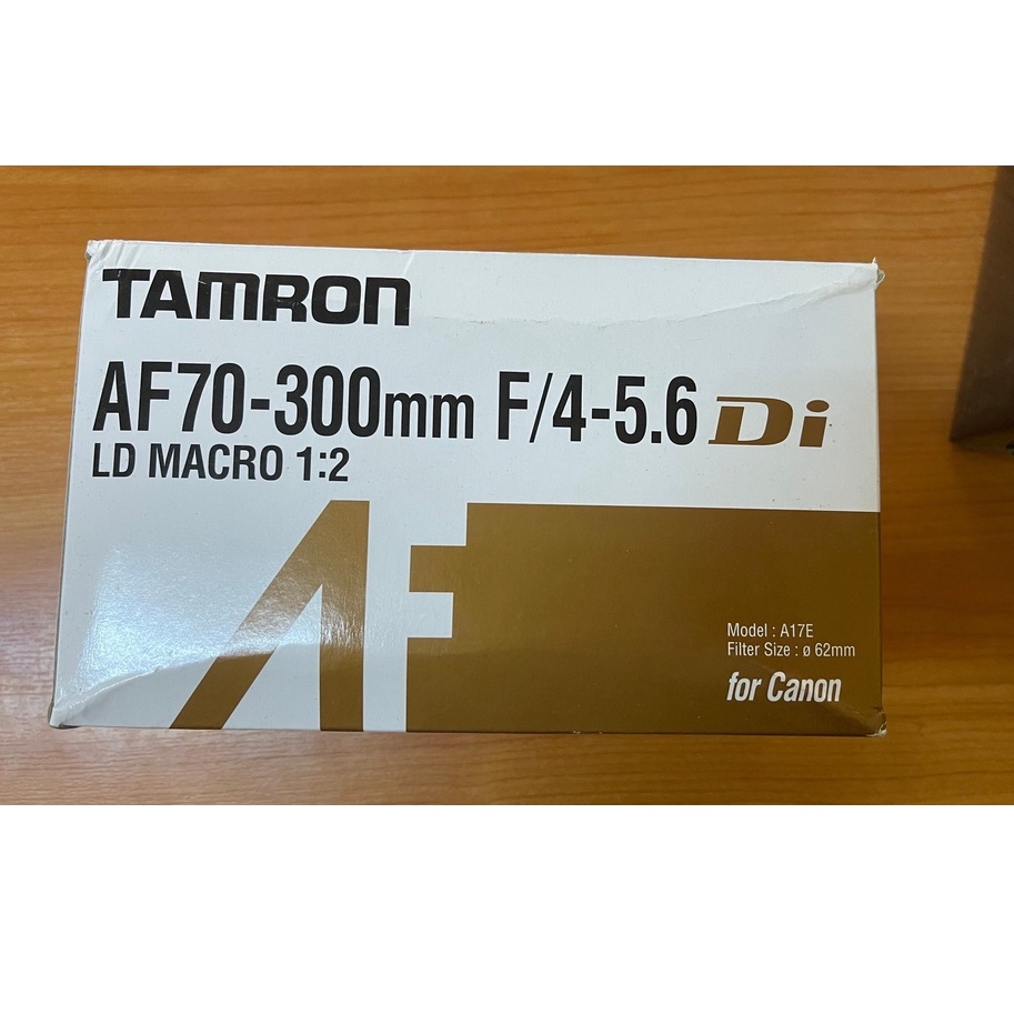 เลนส์ Tamron AF 70-300mm F/4-5.6 Di LD Macro 1:2 Lens for Canon มือสอง.