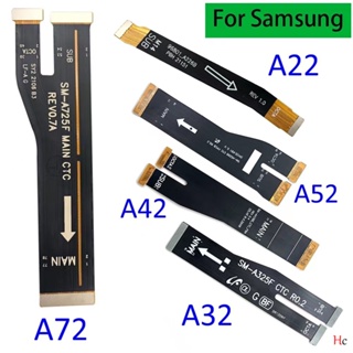 ใหม่ ของแท้ เมนบอร์ดเชื่อมต่อสายเคเบิลอ่อน คุณภาพสูง แบบเปลี่ยน สําหรับ Samsung Galaxy A21 A22 A72 A32 A42 A52