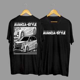 เสื้อยืด ระดับพรีเมี่ยม ลายรถยนต์ The Latest Avanza