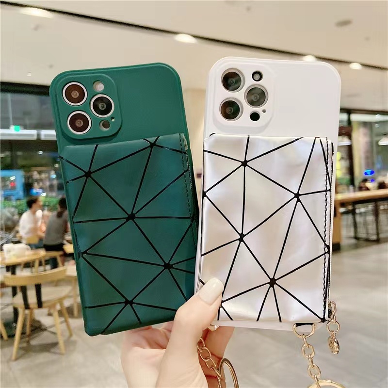 เคสซิลิโคนนิ่ม พร้อมกระเป๋าสตางค์ แฟชั่น สําหรับ 6 7 8 SE 2020 7P 8P X XS XR XsMax 11 12 13 14 Pro 11 12 13 14 Pro Max
