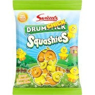 Swizzels Squashies Drumchick Orange &amp; Pineapple 160g.