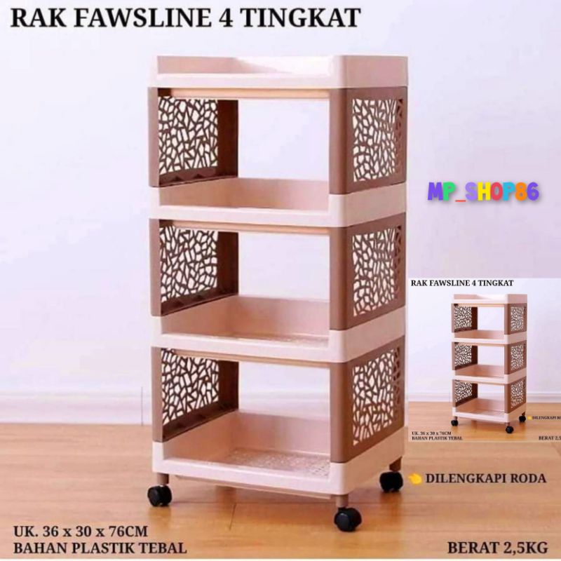 FAWSLINE 4-TIER RACK