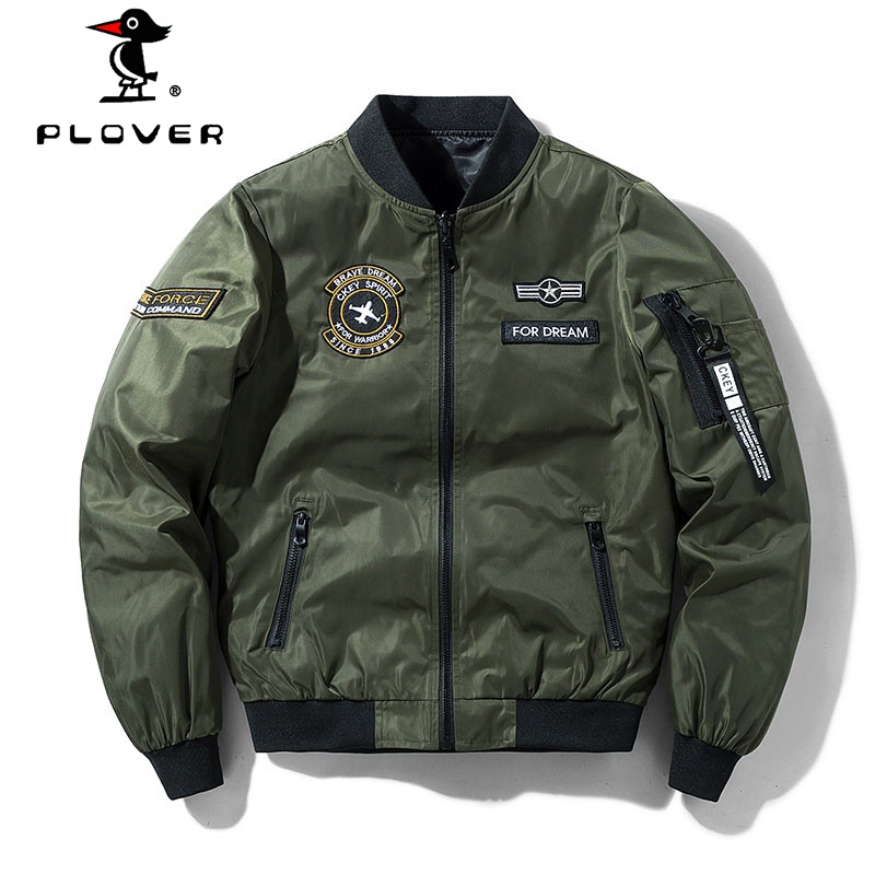 เสื้อแจ็คเก็ตผู้ชาย PLOVER AB เสื้อแจ็คเก็ตใส่ได้ทั้งสองด้าน